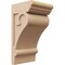 Ekena Millwork 12"W x 12"D x 24"H Wide Mayflower Rough Cedar Woodgrain TimberThane Corbel, Primed Tan CORUR12X12X24MAYRCPR - alternate 1